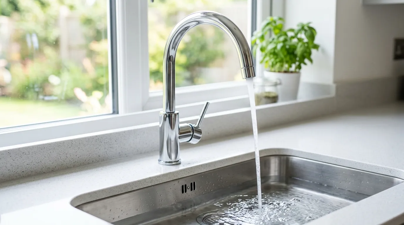 Local Plumbing Master Pros same day plumber fixing a faucet in Ellinger, TX