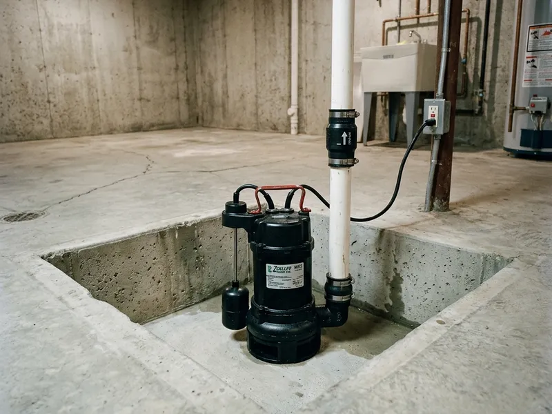 Sump Pump Installation Plumber in Ellinger, TX